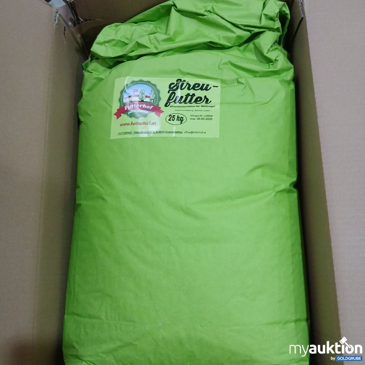 Artikel Nr. 961389: Futterhof Streu Butter Mischfuttermittel für Wildvögel 25kg 