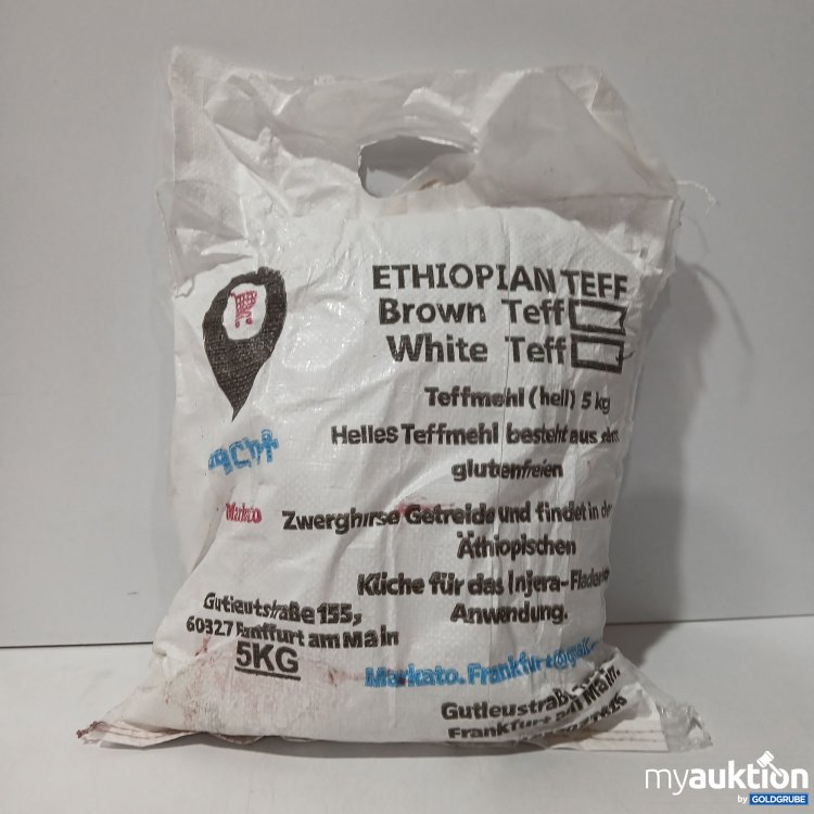 Artikel Nr. 967389: Ethiopian Teffmehl Hell 5Kg