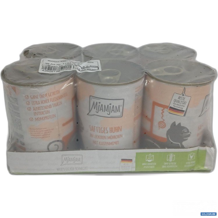 Artikel Nr. 981389 Artikel Nr. 981389: Mjamjam Katzenfutter saftiges Huhn 6x400g