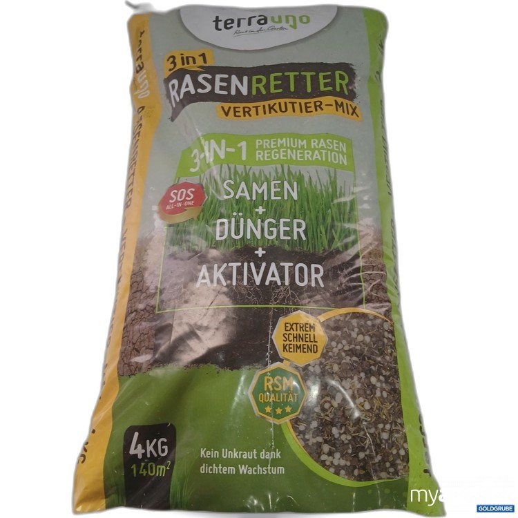 Artikel Nr. 987389: Terrauno 3in1 Rasenretter Vertikutier mix 4kg 