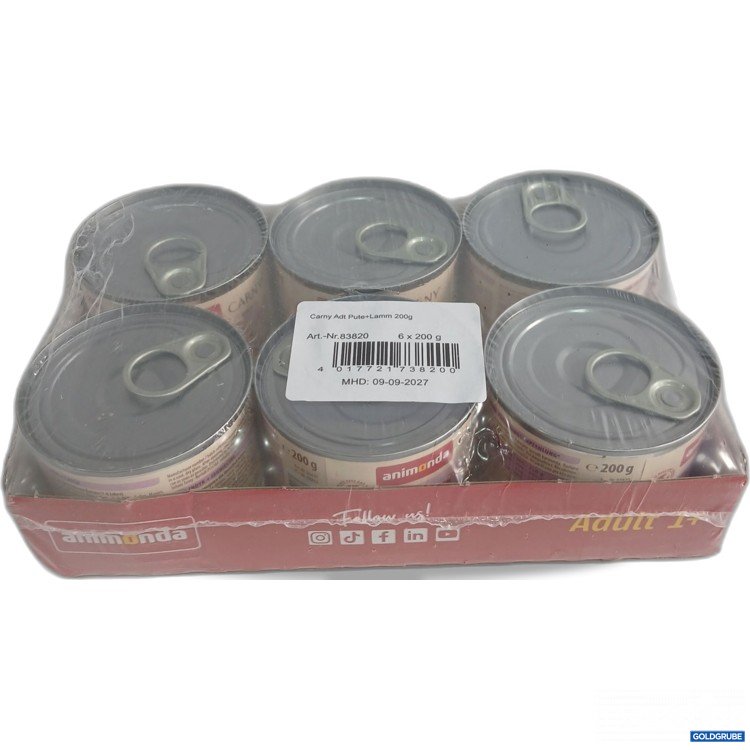 Artikel Nr. 990389: Animonda Carny Katzenfutter Adult Pute+Lamm 6x200g  