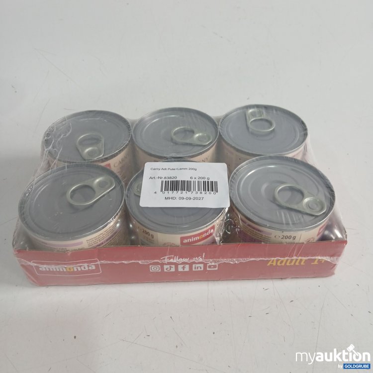 Artikel Nr. 990389: Animonda Carny Katzenfutter Adult Pute+Lamm 6x200g  