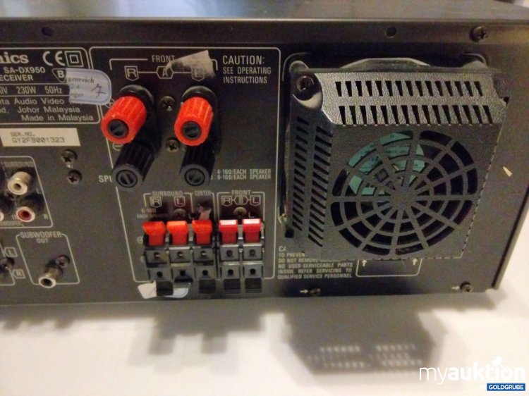 Artikel Nr. 396390 Artikel Nr. 396390: Technics SA-DX950 Verstärker