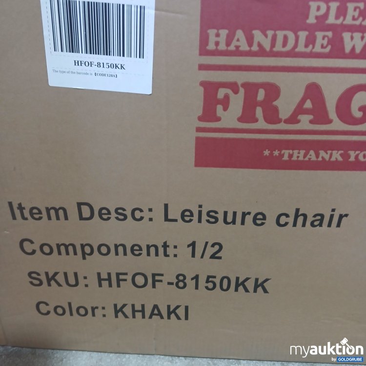 Artikel Nr. 438390: Leisure Chair Khaki HFOF-8150KK 