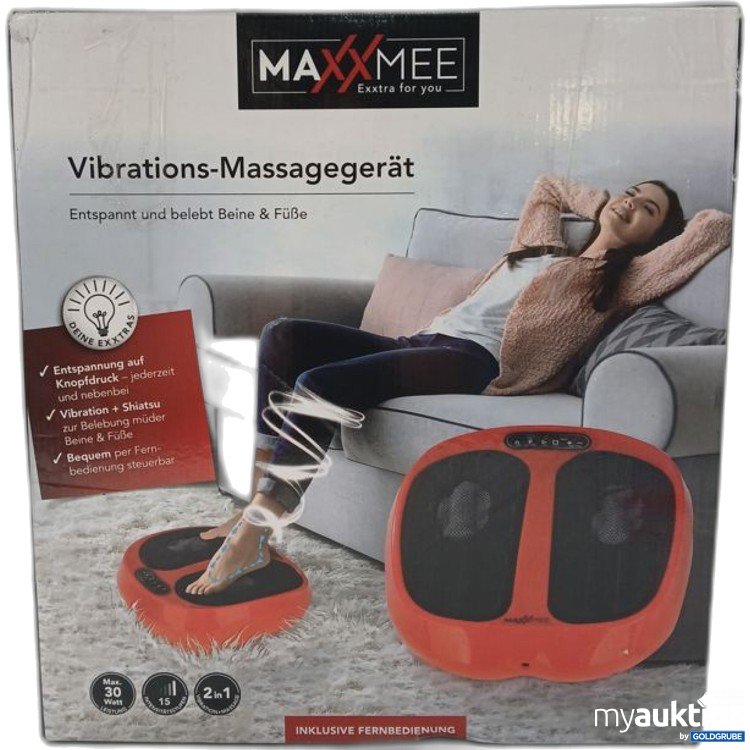 Artikel Nr. 447390 Artikel Nr. 447390: MAXX MEE Vibrations-Massagegerät 2-in-1