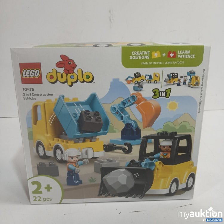 Artikel Nr. 471390 Artikel Nr. 471390: LEGO duplo 10475 3 in 1 Construction Vehicles 22 pcs 2+