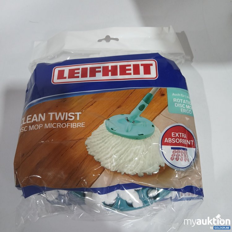 Artikel Nr. 521390 Artikel Nr. 521390: Leifheit Clean Twist Disc Mop Microfibre
