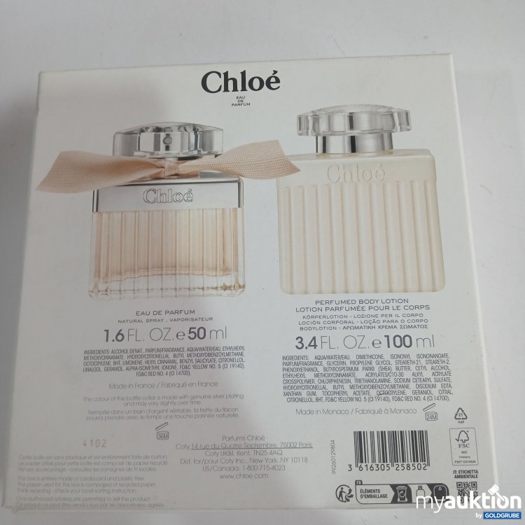 Artikel Nr. 834390 Artikel Nr. 834390: Chloe Parfüm Set