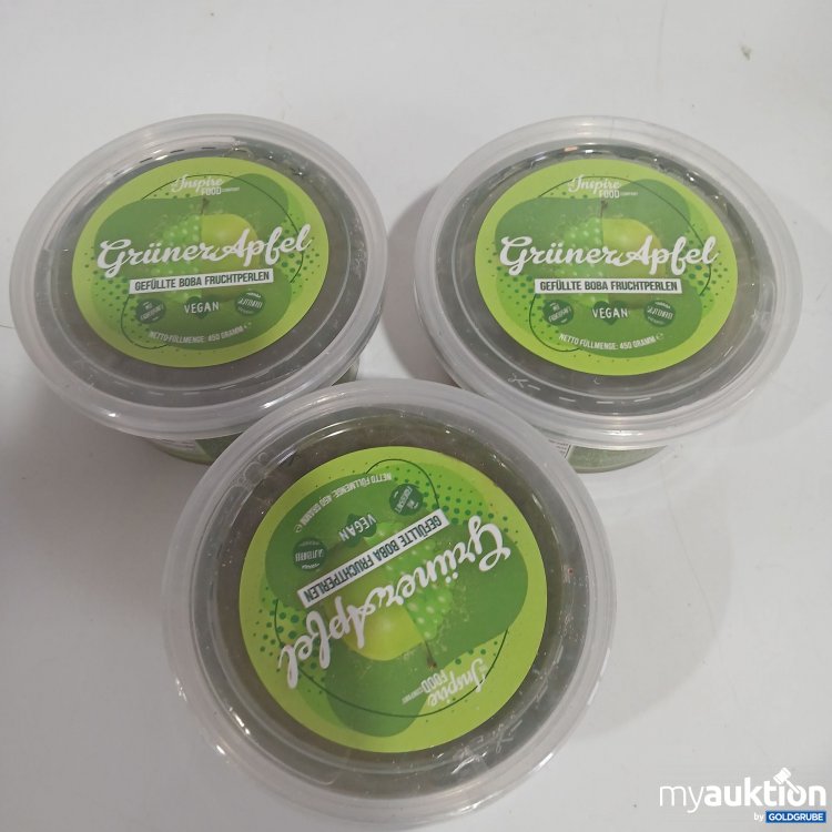 Artikel Nr. 848390 Artikel Nr. 848390: Inspire Food Grüner Apfel Gefüllte Boba Fruchtperlen je 450g