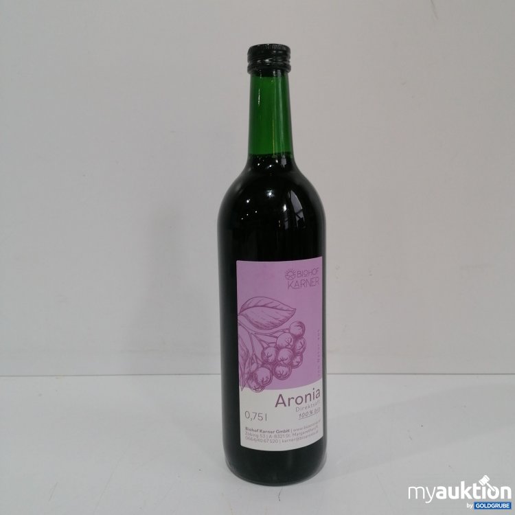 Artikel Nr. 850390 Artikel Nr. 850390: Biohof Karner Aronia Direktsaft 0.75l