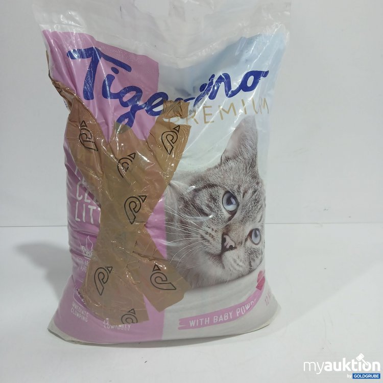 Artikel Nr. 866390: Tigerino Premium Katzenstreu with Baby Powder Scent 12kg 