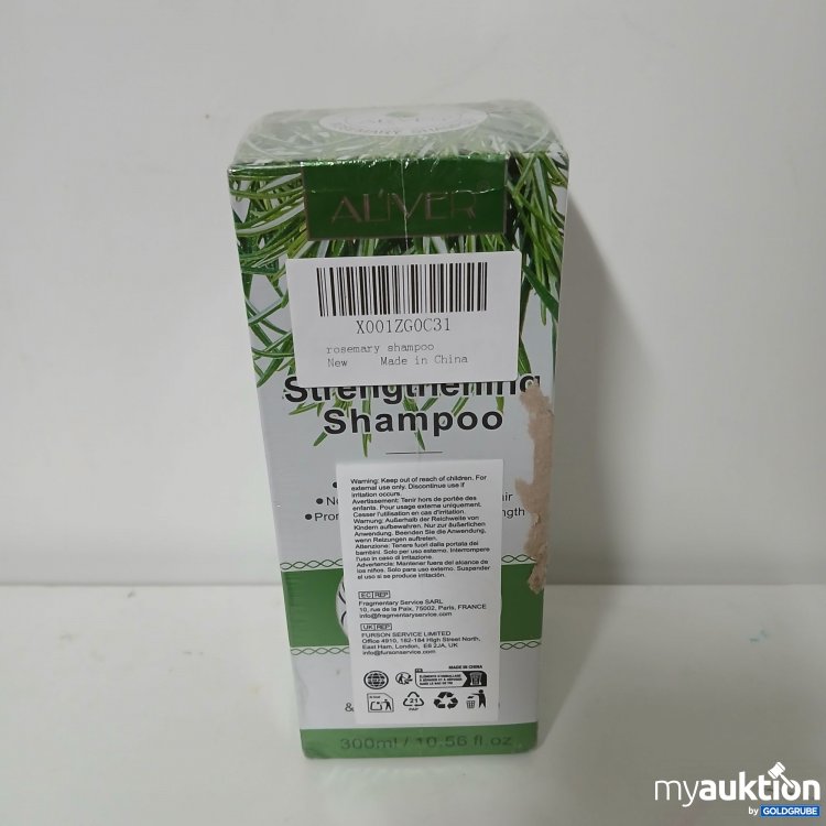 Artikel Nr. 884390: Aliver Rosemary Shampoo 300ml