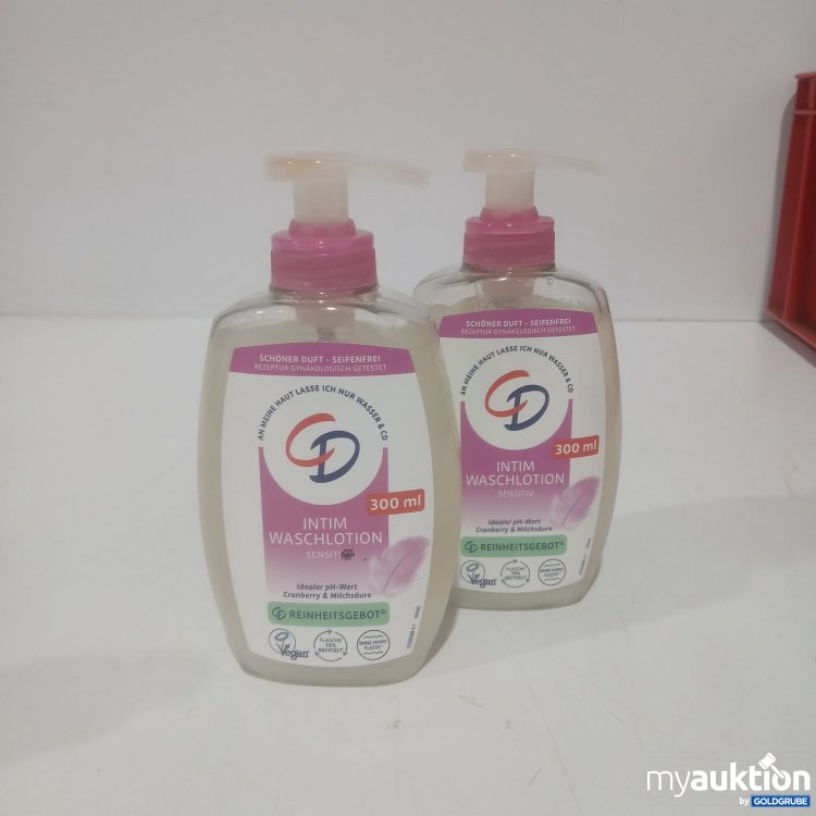 Artikel Nr. 886390: CD  Intimwaschlotion Sensitiv 2 Stk. je 300ml