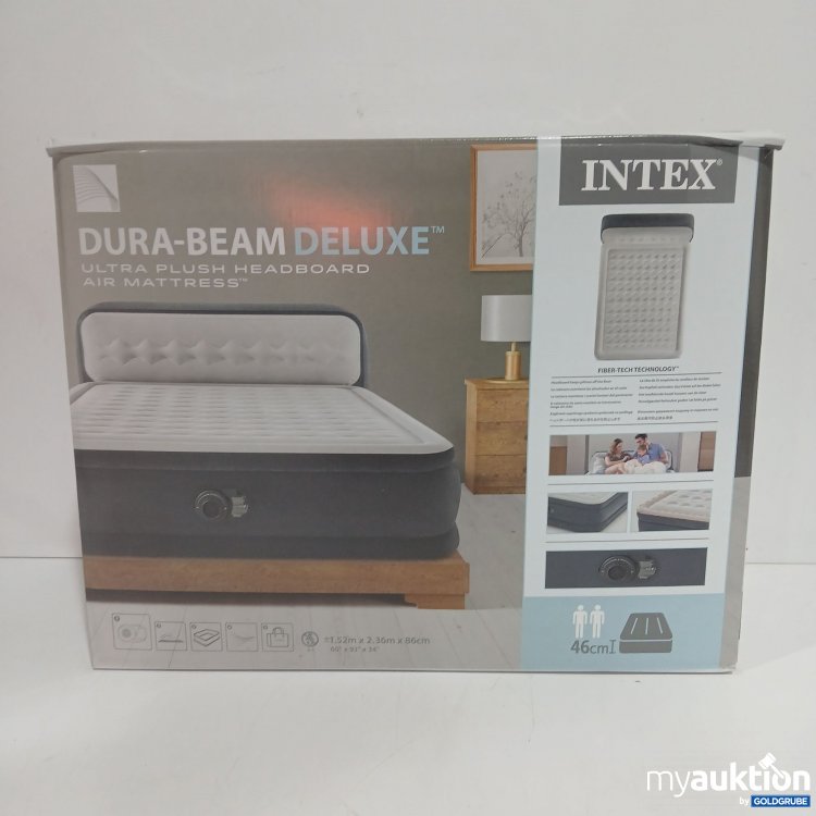 Artikel Nr. 916390 Artikel Nr. 916390: Intex Dura-Beam Deluxe Ultra Plush Headboard Air Mattress 1,52m x 2,36m x 86cm