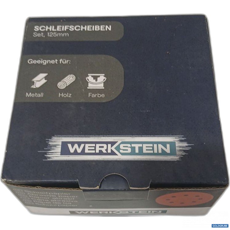 Artikel Nr. 951390: Werkstein Schleifscheiben Set 125 mm 60 Stück P240