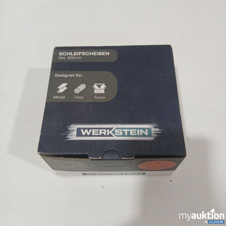 Artikel Nr. 951390: Werkstein Schleifscheiben Set 125 mm 60 Stück P240