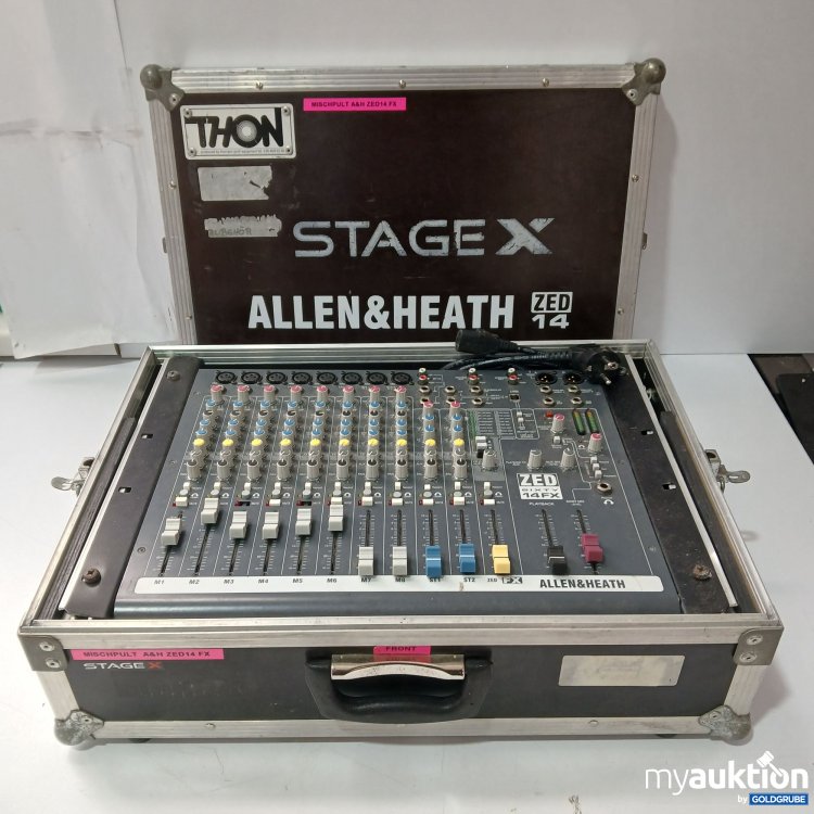 Artikel Nr. 964390: Allen & Heath ZED60-14Fx Mischpult mit Thon Mixer Case 