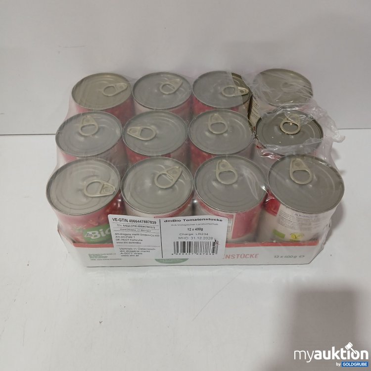 Artikel Nr. 967390: DM Bio Tomatenstücke 12×400g