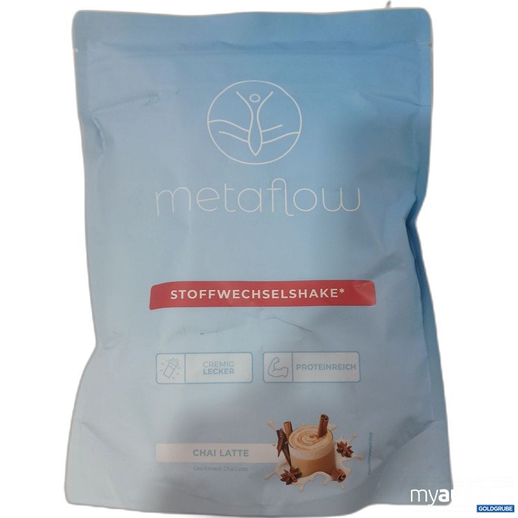 Artikel Nr. 970390 Artikel Nr. 970390: Metaflow Stoffwechselshake Chai Latte Geschmack, 450g
