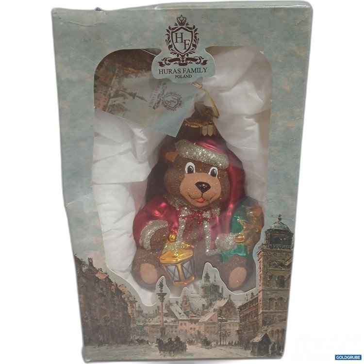 Artikel Nr. 989390 Artikel Nr. 989390: Huras Family Weihnachtsbaum Schmuck Bär Glitzer