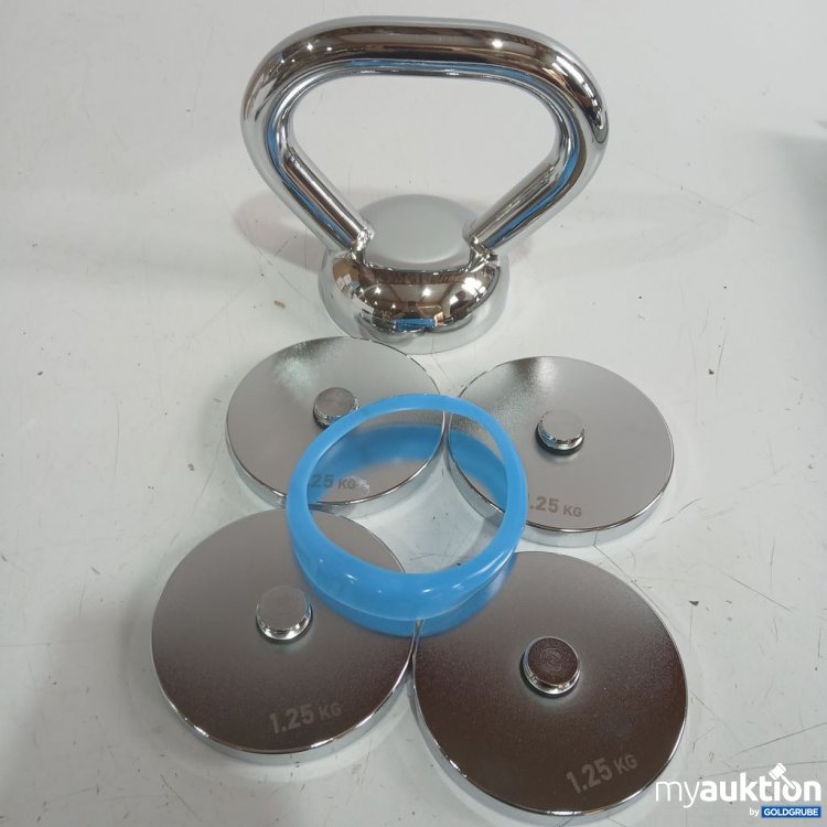 Artikel Nr. 996390: Kettlebell mit 4x 1,25kg Scheibe