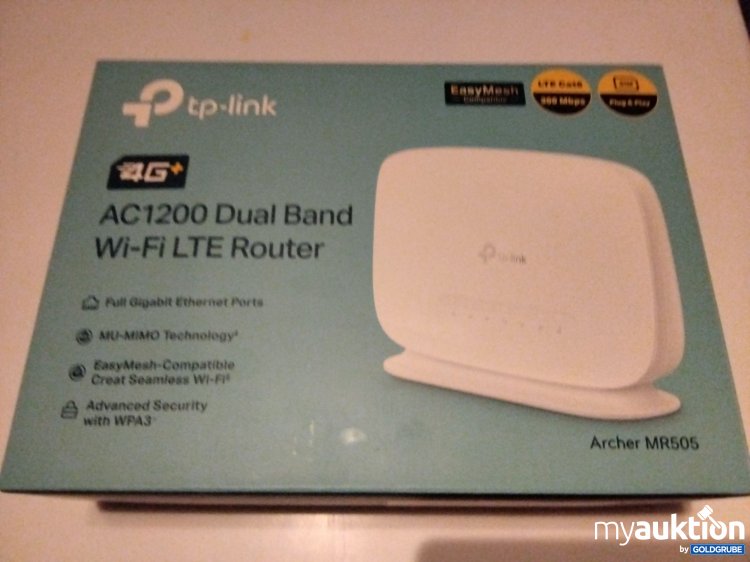 Artikel Nr. 396391 Artikel Nr. 396391: Tp-link AC1200 Dualband Router mr505
