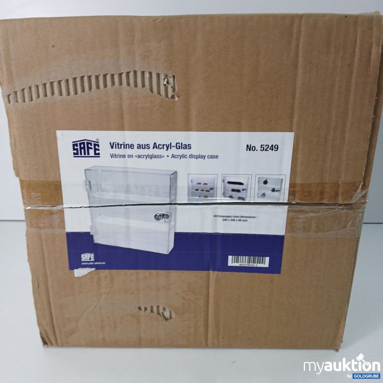 Artikel Nr. 436391 Artikel Nr. 436391: Safe Vitrine aus Acryl-Glas 240x240x60mm 5249