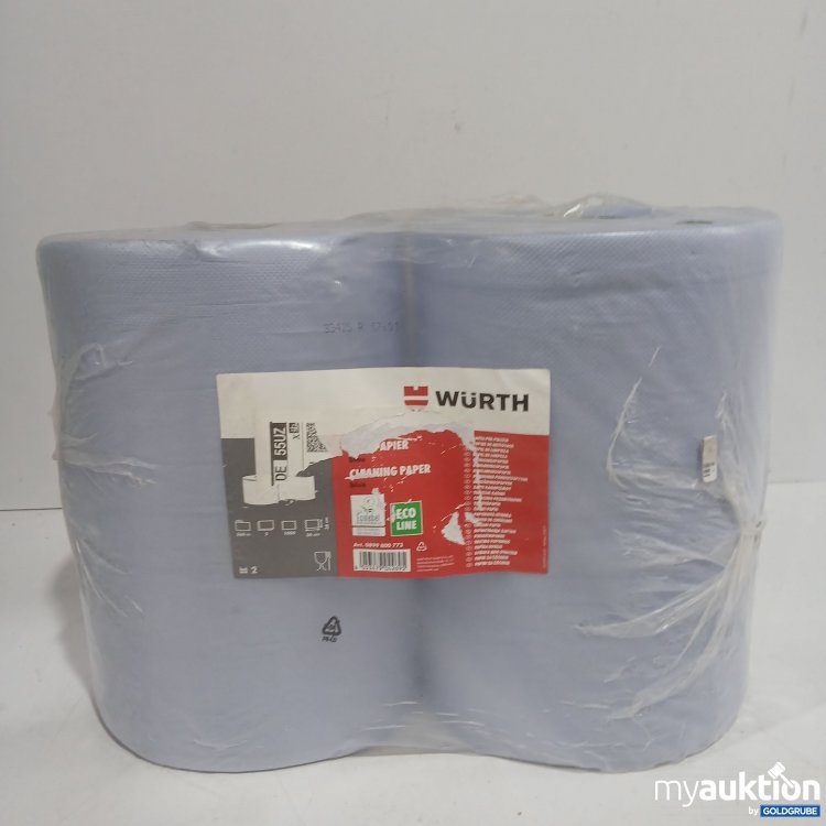 Artikel Nr. 446391 Artikel Nr. 446391: Würth Cleaning Paper blau 2Rollen 360m