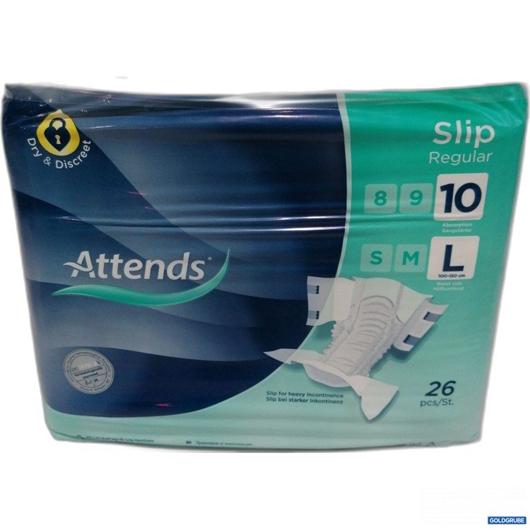 Artikel Nr. 888391 Artikel Nr. 888391: Attends Slip Regular Gr. L 26Stk