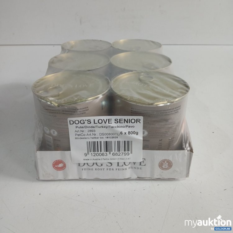 Artikel Nr. 990391: Dogs Love Hundefutter Pute 6x800g 