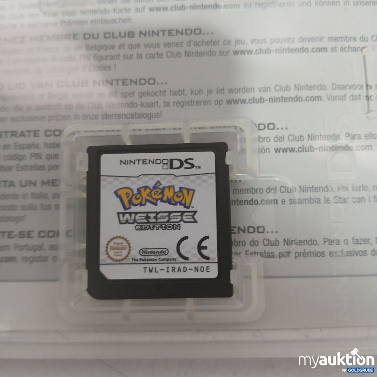 Artikel Nr. 992391: Nintendo DS Spiel Pokemon Weisse Edition 