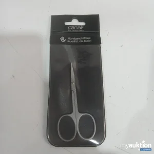 Auktion canal Nagel- und Hautschere gebogen rostfrei 9 cm 1046-01