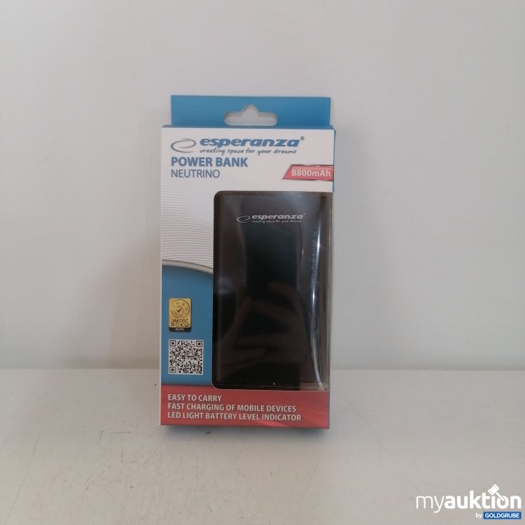 Artikel Nr. 419392 Artikel Nr. 419392: Esperanza Powerbank NEUTRINO