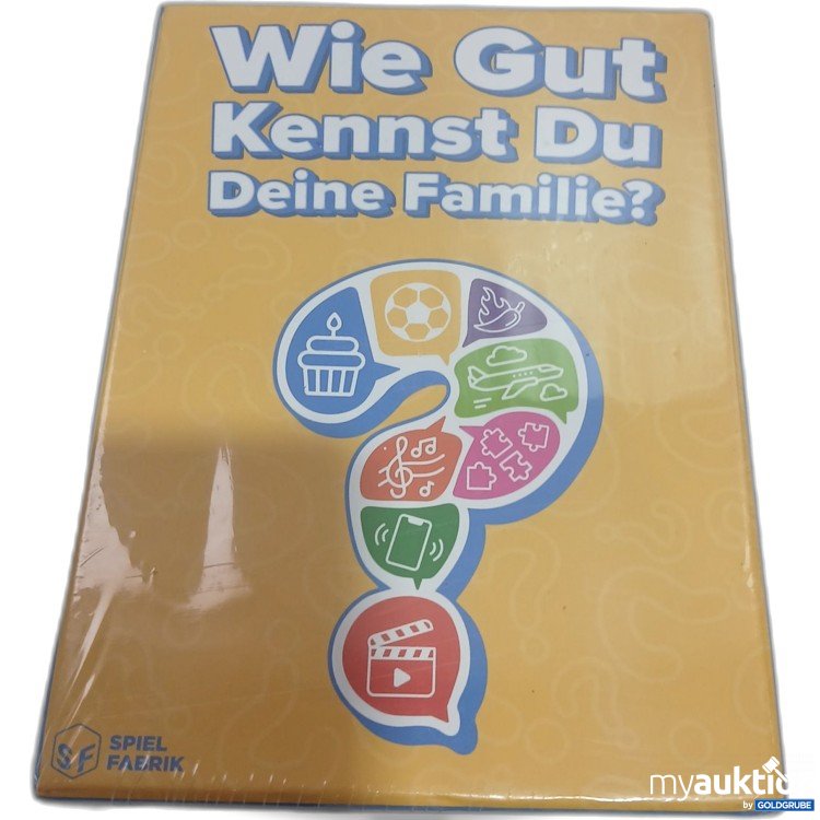 Artikel Nr. 445392 Artikel Nr. 445392: Spiel Fabrik Wie gut kennst du deine deine Familie