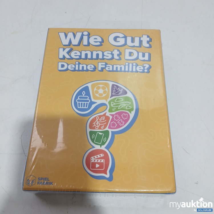 Artikel Nr. 445392 Artikel Nr. 445392: Spiel Fabrik Wie gut kennst du deine deine Familie