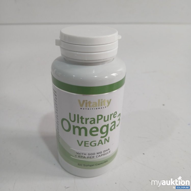 Artikel Nr. 465392: Vitality UltraPure Omega 3 Vegan 60 Softgel Capsules