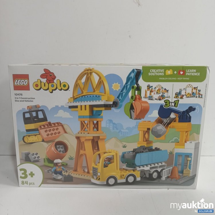 Artikel Nr. 471392 Artikel Nr. 471392: LEGO duplo 10476 3 in 1 Construction Site and Vehicles 84 pcs 3+