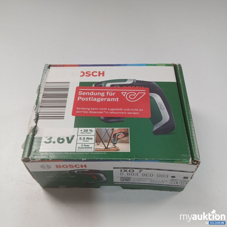 Artikel Nr. 861392: Bosch IXO 7 Angle Set Akku-Schrauber