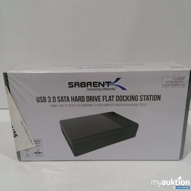 Artikel Nr. 889392: Sabrent Connecting Differently USB 3.0 Sata Hard Drive Flat Docking Station EC-DFLT-DE