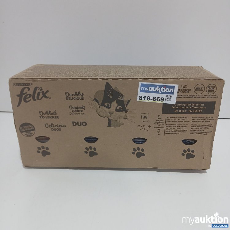 Artikel Nr. 906392 Artikel Nr. 906392: Felix Katzenfutter 60x85g