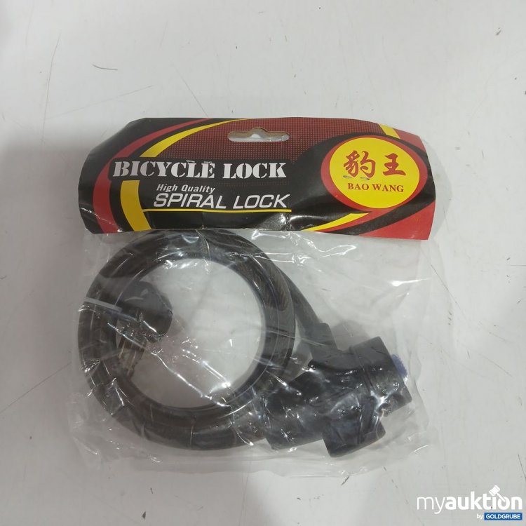 Artikel Nr. 932392 Artikel Nr. 932392: BAO WANG Bicycle Lock Spiral