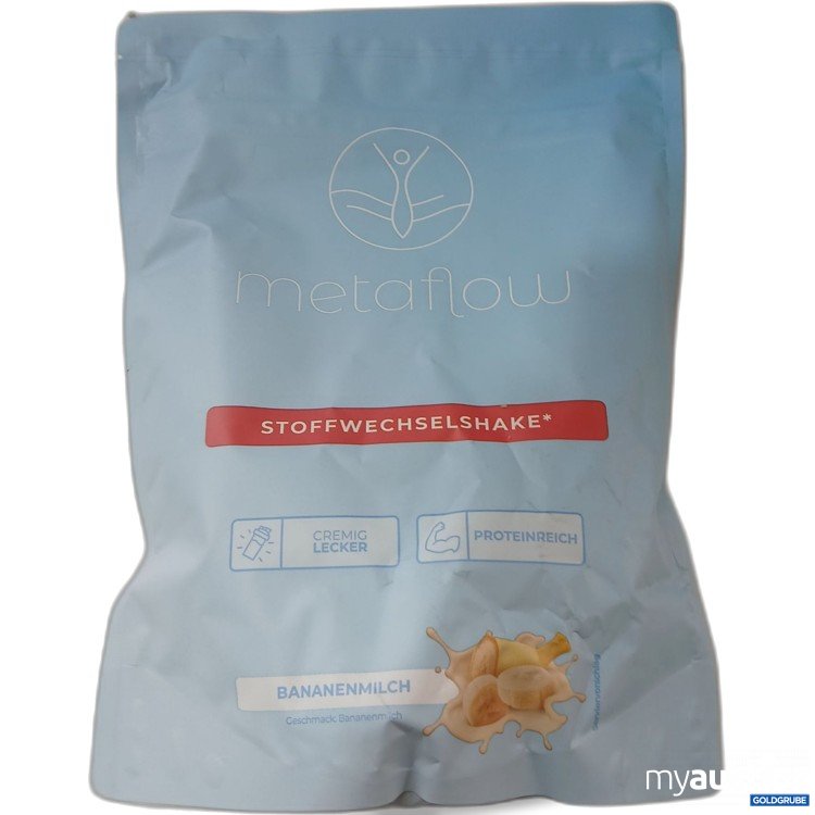 Artikel Nr. 970392 Artikel Nr. 970392: Metaflow Stoffwechselshake Bananenmilch Geschmack, 450g