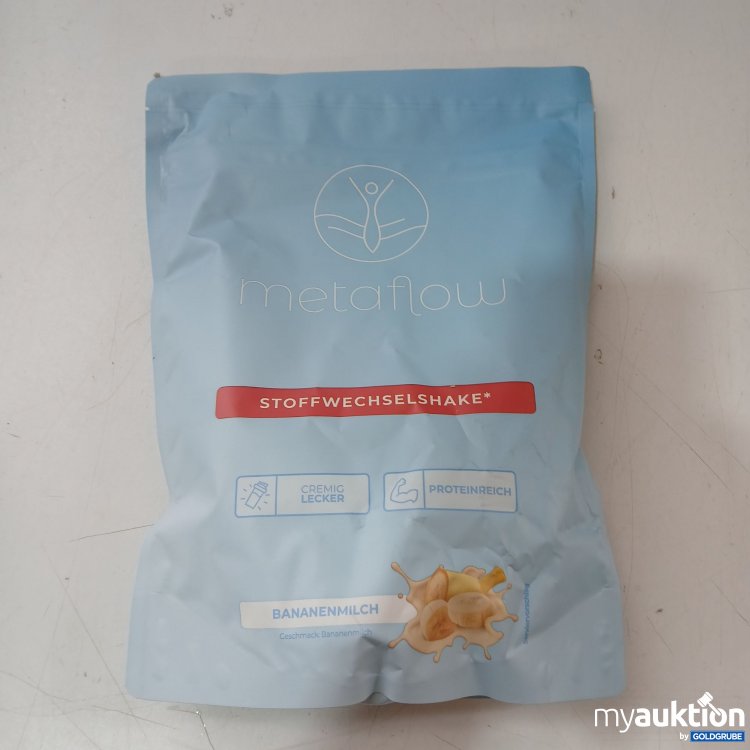 Artikel Nr. 970392 Artikel Nr. 970392: Metaflow Stoffwechselshake Bananenmilch Geschmack, 450g