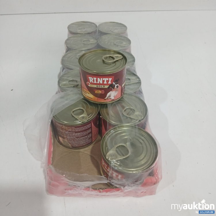 Artikel Nr. 981392 Artikel Nr. 981392: Rinti Gold Hundefutter Rind 12x185g