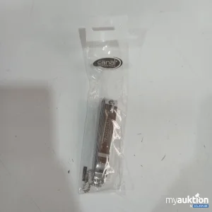 Auktion canal Fußnagelknipser mit Kette & Feile vernickelt 8 cm 3002-03