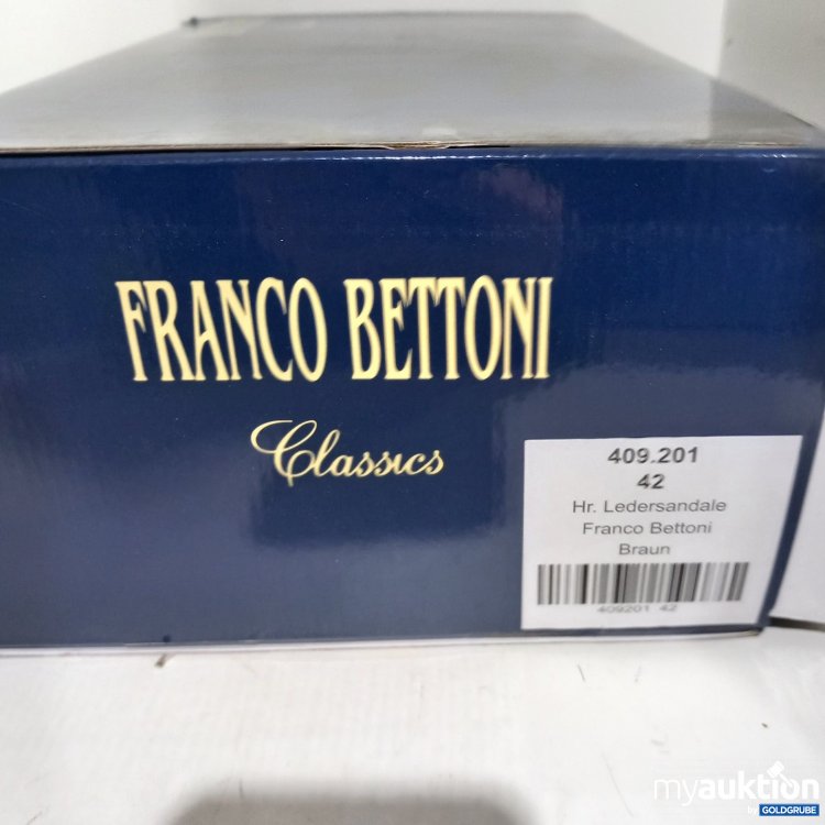 Artikel Nr. 467393 Artikel Nr. 467393: Franco Bettoni Herrensandalen