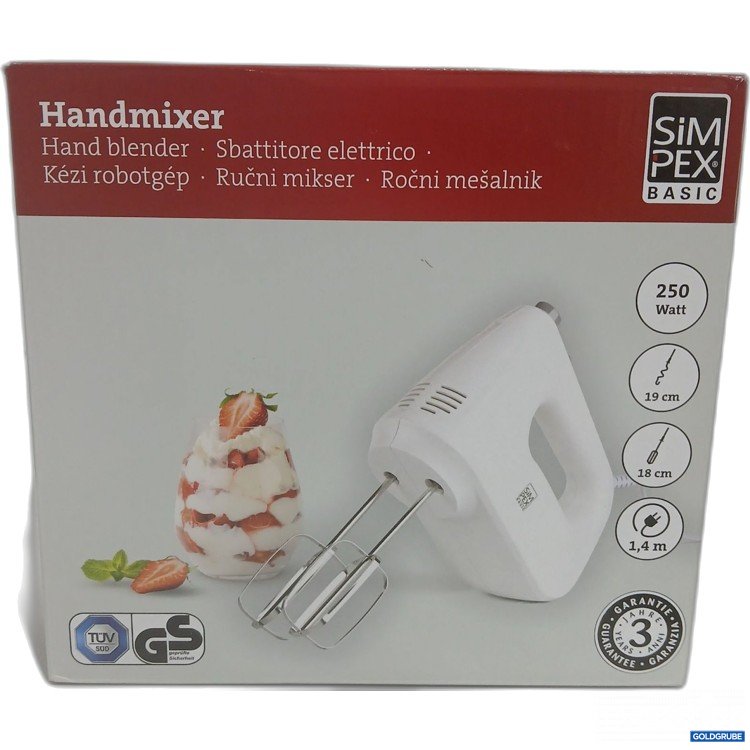 Artikel Nr. 525393 Artikel Nr. 525393: Simpex Handmixer