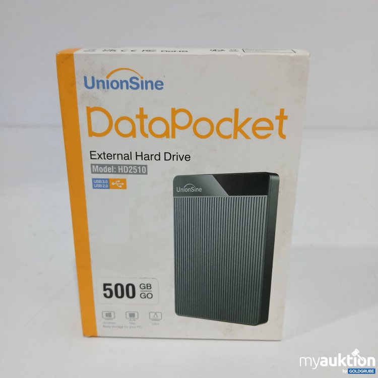 Artikel Nr. 810393: Union Sine Data Pocket HD2510 500GB 