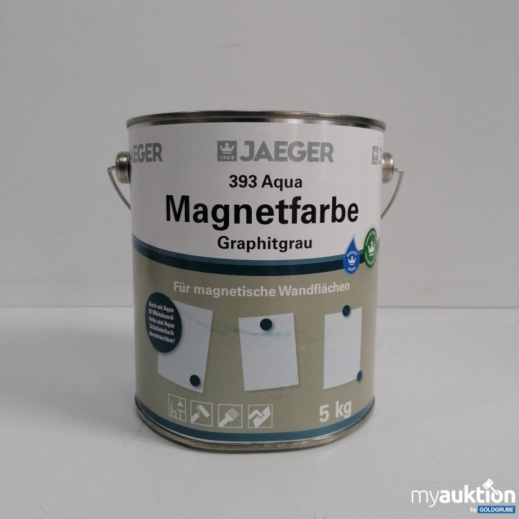 Artikel Nr. 855393 Artikel Nr. 855393: Jaeger Magnetfarbe 393 Aqua Graphit grau 5kg