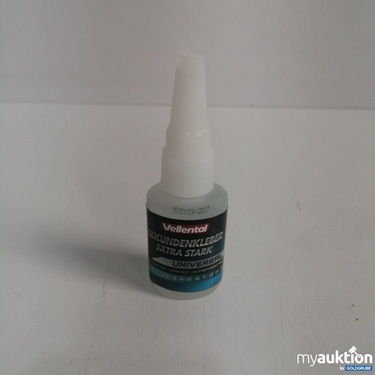 Artikel Nr. 860393: Vellental Sekundenkleber extra stark 30g